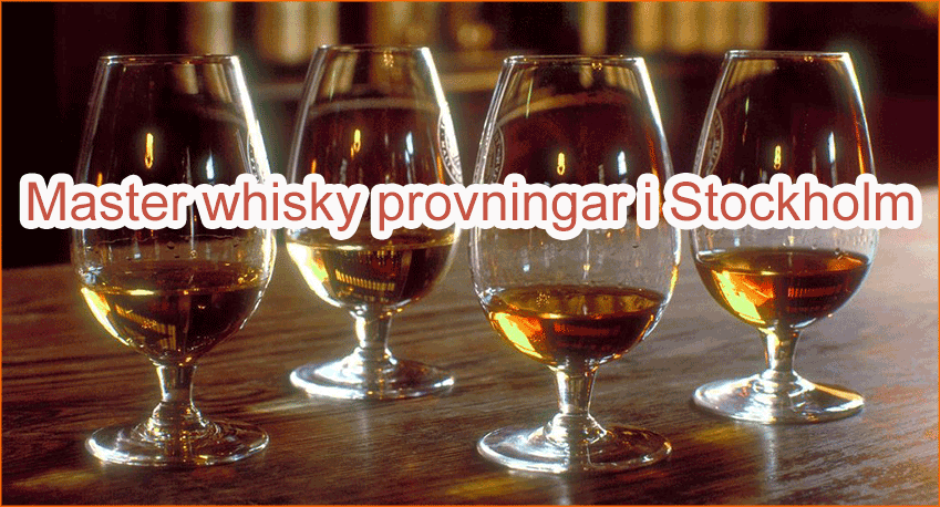 Whisky tasting Baggus events Stockholm